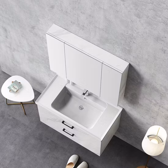 Preço competitivo diretamente armário de banheiro de móveis de banheiro de madeira maciça